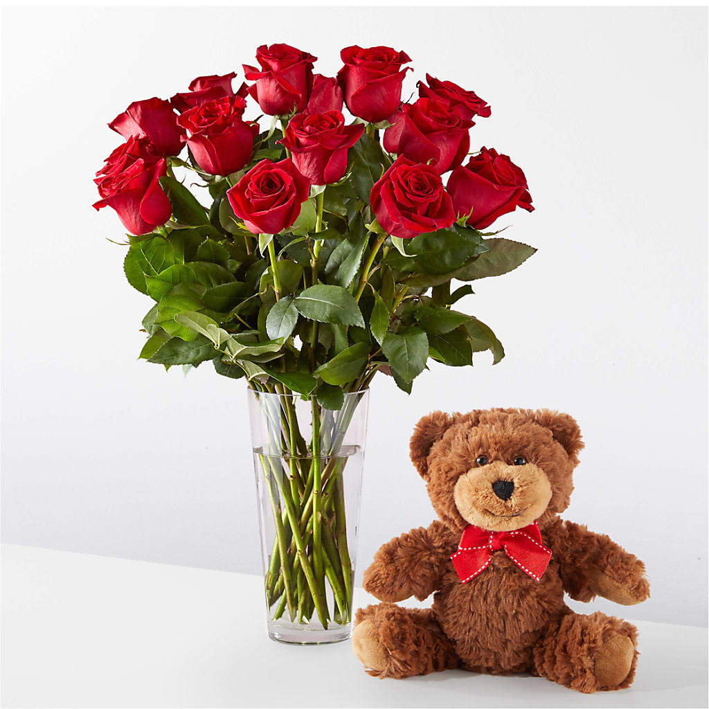 Romantic Long Stem Red Rose Bouquet Bundles – FLEUR D'AMOUR, Huntersville NC