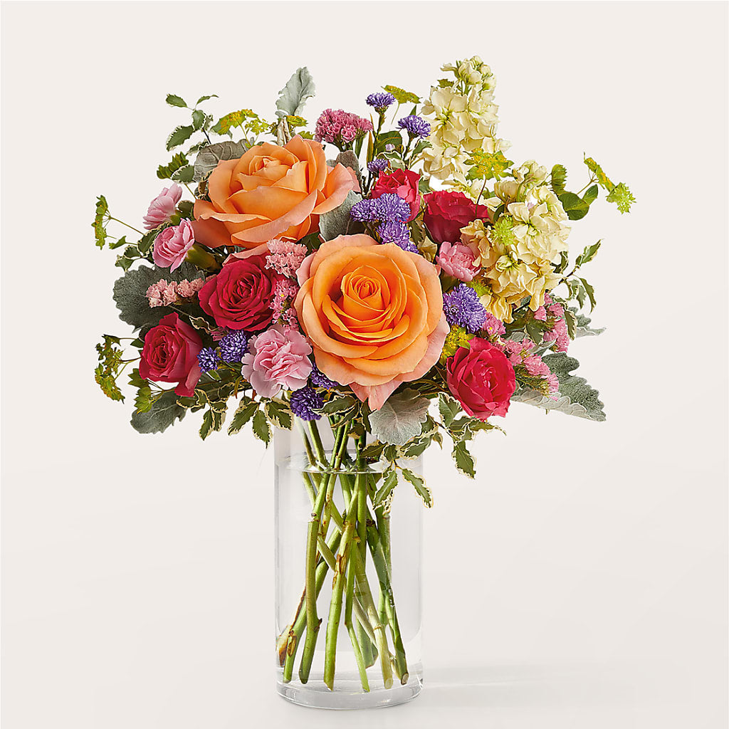 Tangerine Tango Bouquet – FLEUR D'AMOUR, Huntersville NC
