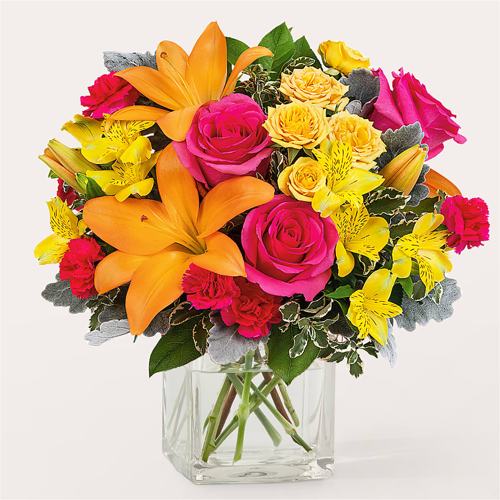 To the Tropics Bouquet – FLEUR D'AMOUR, Huntersville NC