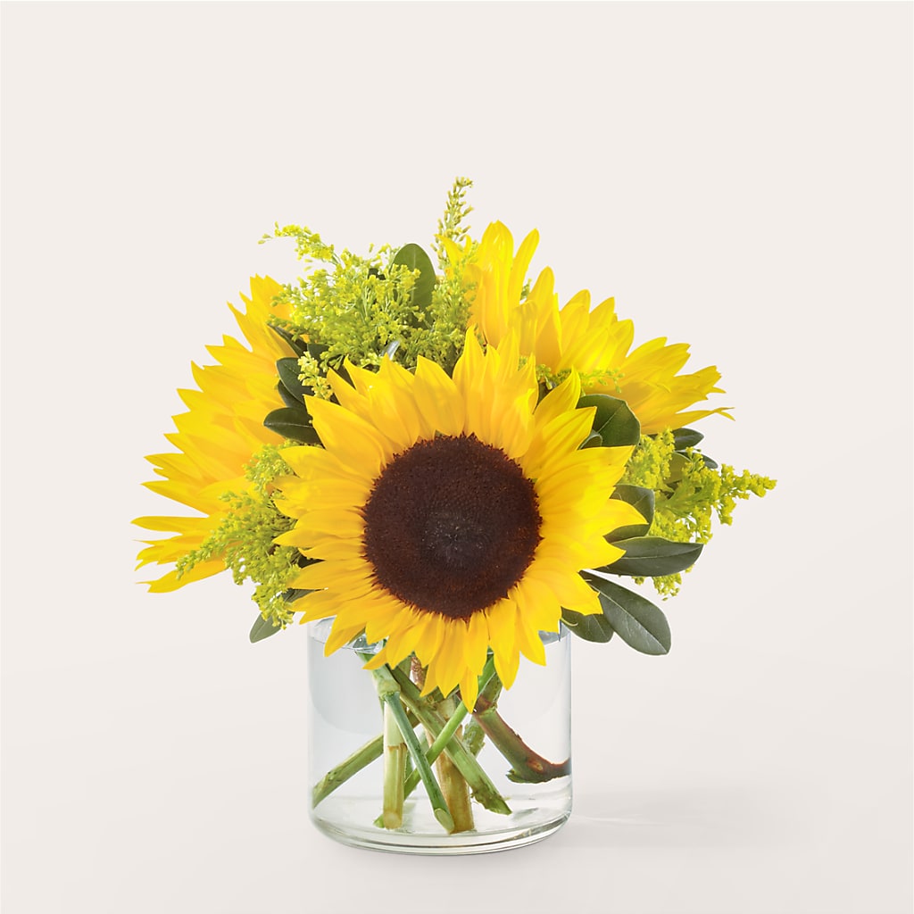 Beaming Sunflower Bouquet – FLEUR D'AMOUR, Huntersville NC