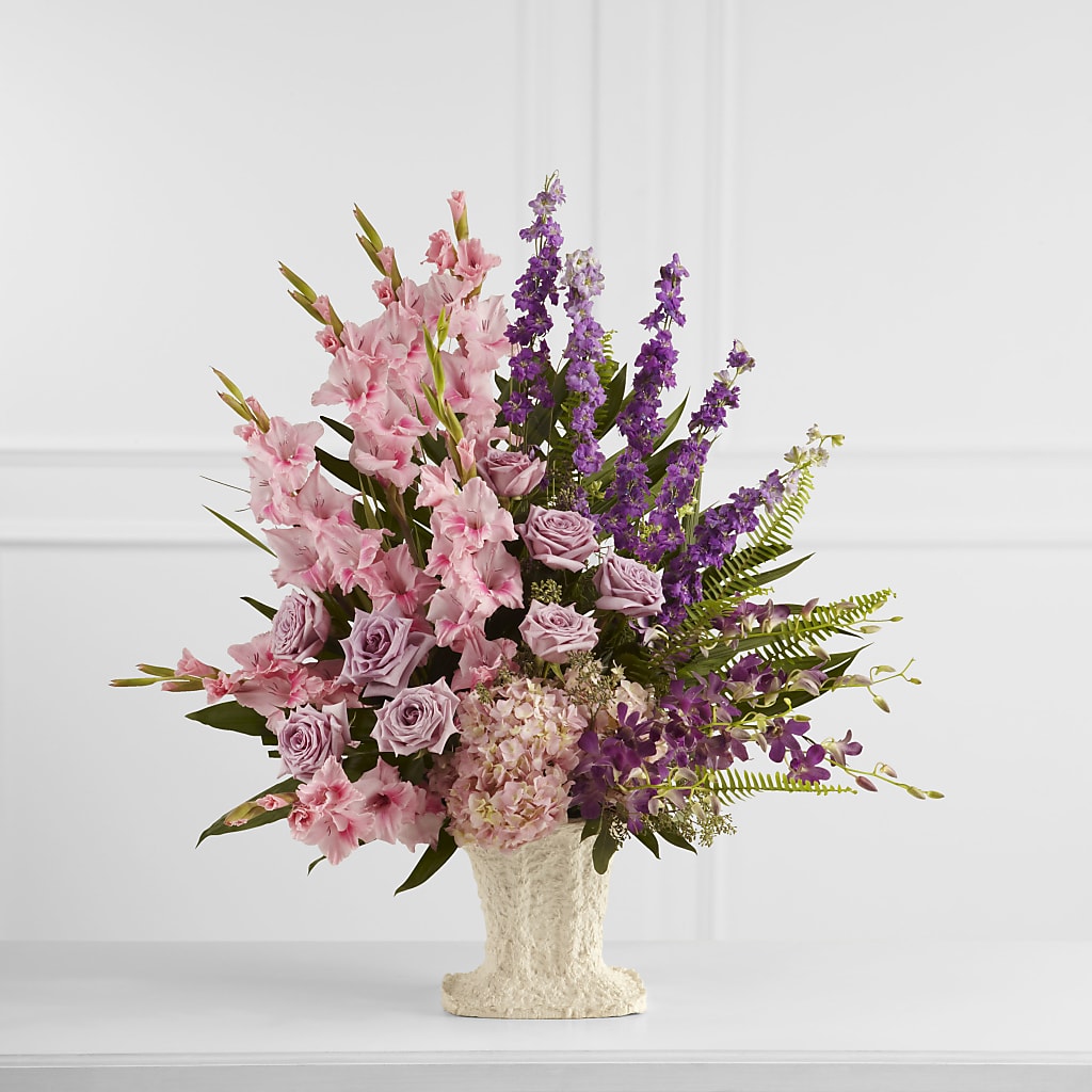 Flowing Garden Arrangement – FLEUR D'AMOUR, Huntersville NC