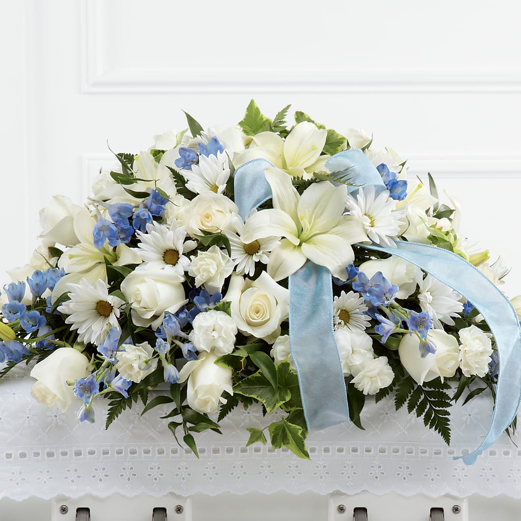 Tender Treasure Casket Spray – FLEUR D'AMOUR, Huntersville NC