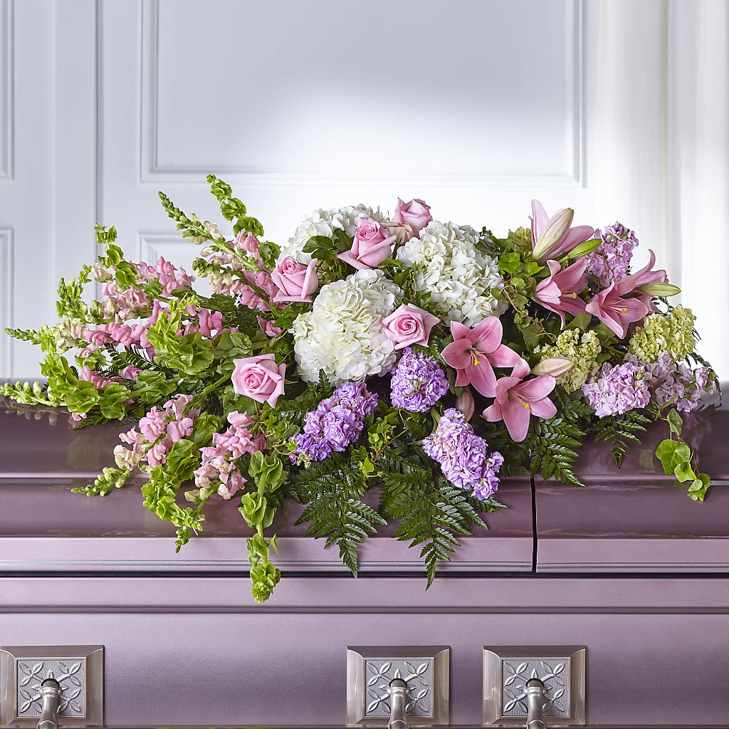 Life's Gratitude Casket Spray – FLEUR D'AMOUR, Huntersville NC