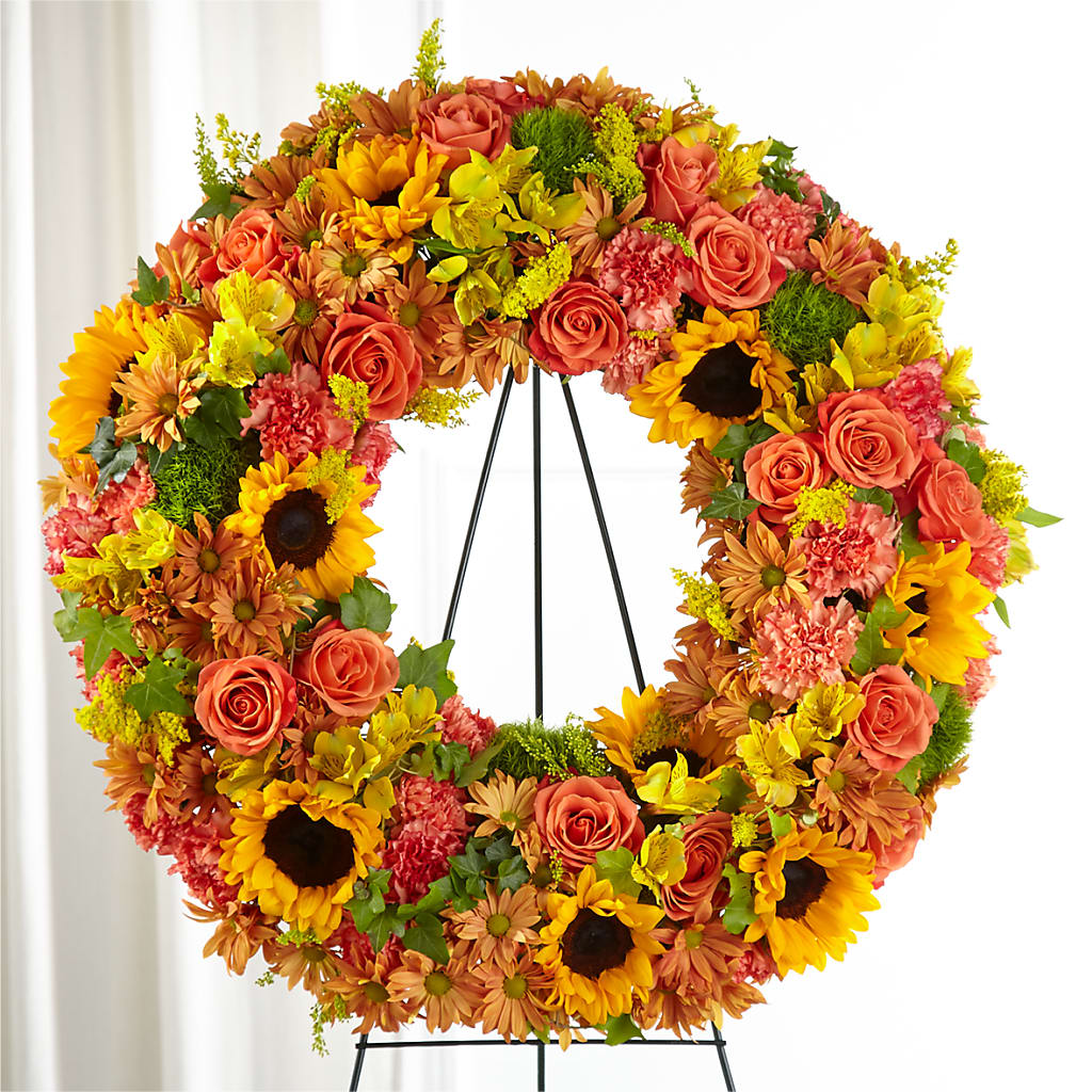 Autumnal Memories Wreath (Standard) – FLEUR D'AMOUR, Huntersville NC