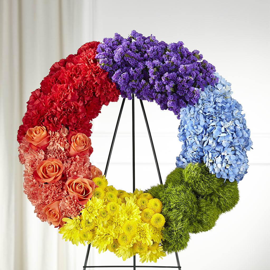 Circle of Love Wreath – FLEUR D'AMOUR, Huntersville NC