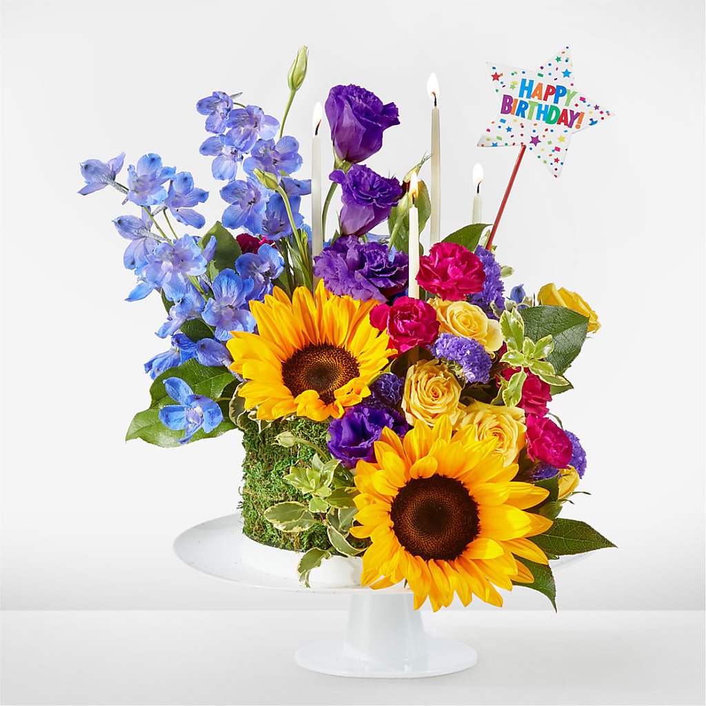 Star of the Day Floral Cake – FLEUR D'AMOUR, Huntersville NC