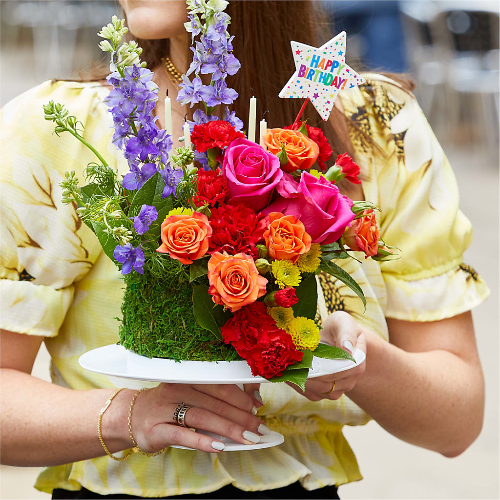 Best Year Yet Floral Cake – FLEUR D'AMOUR, Huntersville NC