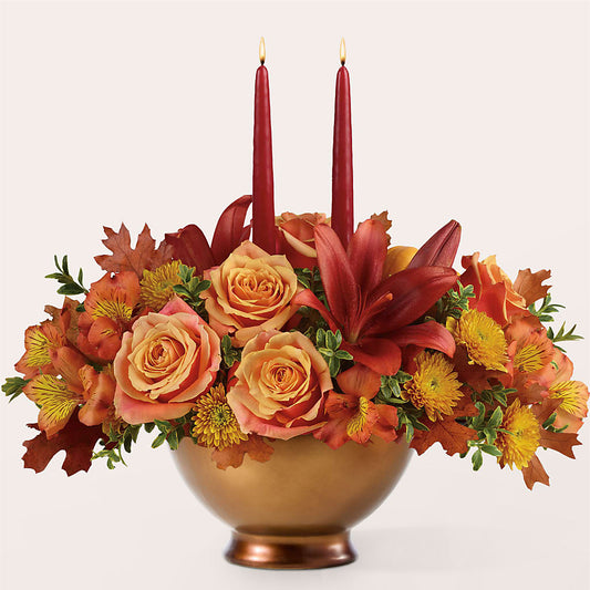 Harvest Table Centerpiece – FLEUR D'AMOUR, Huntersville NC