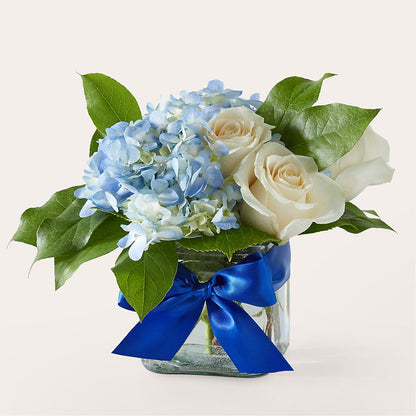 Sky Blue Delight Bouquet – FLEUR D'AMOUR, Huntersville NC