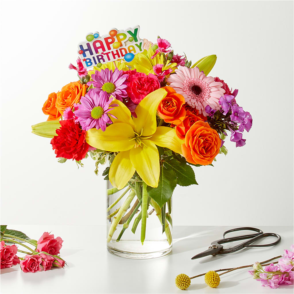 Cue the Confetti - A Florist Original – FLEUR D'AMOUR, Huntersville NC