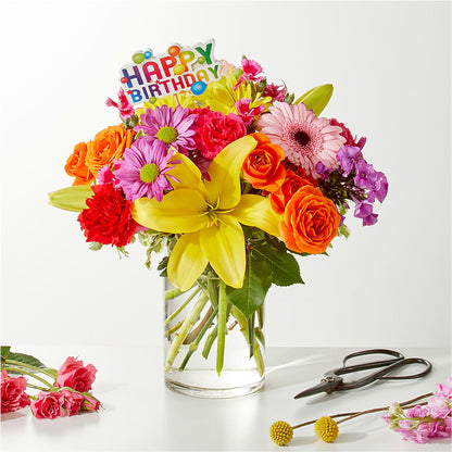 Cue the Confetti - A Florist Original – FLEUR D'AMOUR, Huntersville NC