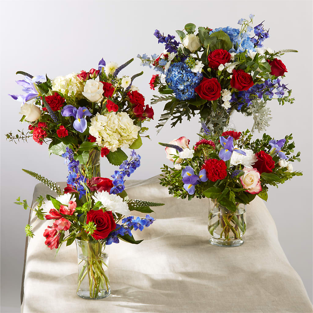 Star Spangled - A Florist Original – FLEUR D'AMOUR, Huntersville NC