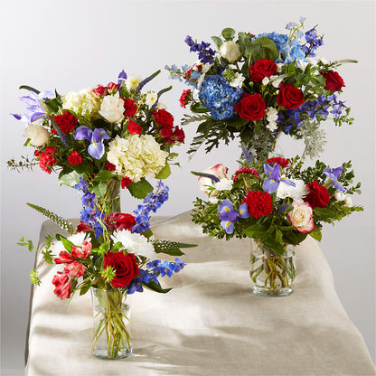 Star Spangled - A Florist Original – FLEUR D'AMOUR, Huntersville NC