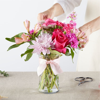 Pink Ribbon - A Florist Original – FLEUR D'AMOUR, Huntersville NC