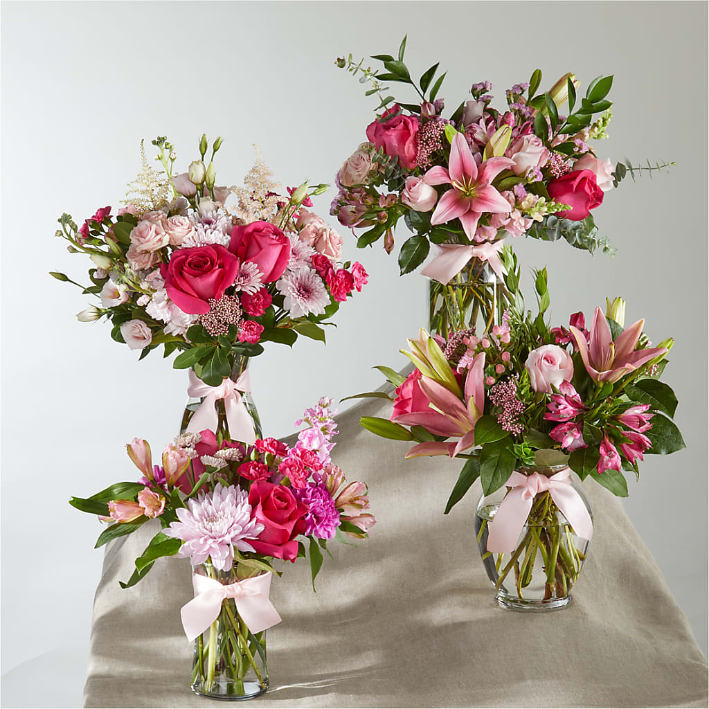 Pink Ribbon - A Florist Original – FLEUR D'AMOUR, Huntersville NC