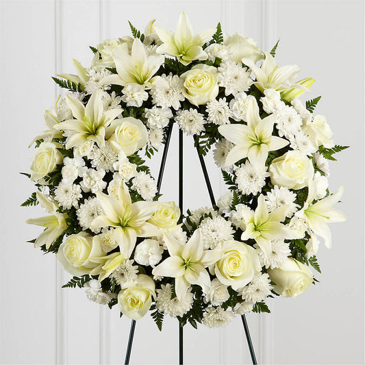 Treasured Tribute Wreath – FLEUR D'AMOUR, Huntersville NC