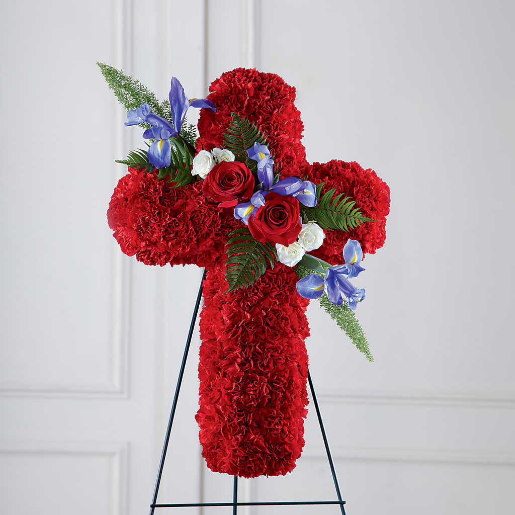 Faithful Hero Floral Cross – FLEUR D'AMOUR, Huntersville NC