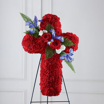 Faithful Hero Floral Cross – FLEUR D'AMOUR, Huntersville NC