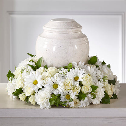 Ivory Gardens Cremation Adornment – FLEUR D'AMOUR, Huntersville NC