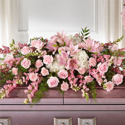 Life & Remembrance Casket Spray – FLEUR D'AMOUR, Huntersville NC