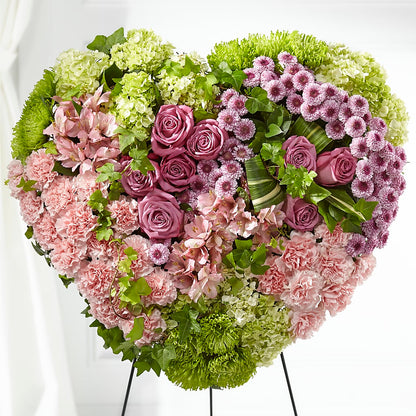 Heartwarming Standing Heart – FLEUR D'AMOUR, Huntersville NC