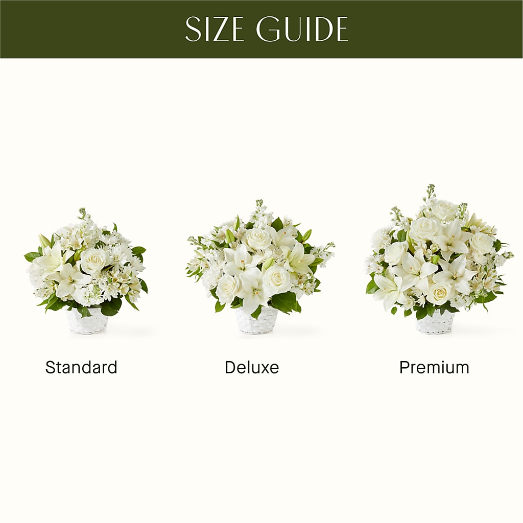 Peaceful Reflections Arrangement – FLEUR D'AMOUR, Huntersville NC
