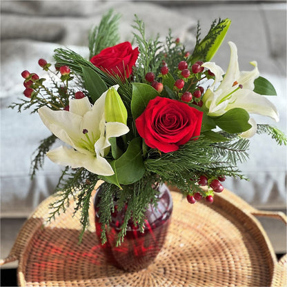 Evergreen Delight Bouquet – FLEUR D'AMOUR, Huntersville NC