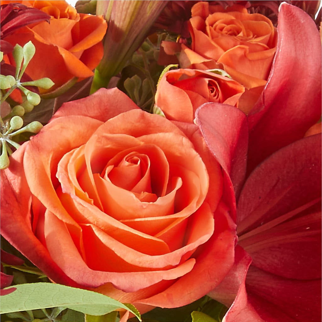 Crimson Leaves Bouquet – FLEUR D'AMOUR, Huntersville NC