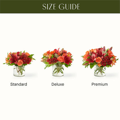 Crimson Leaves Bouquet – FLEUR D'AMOUR, Huntersville NC