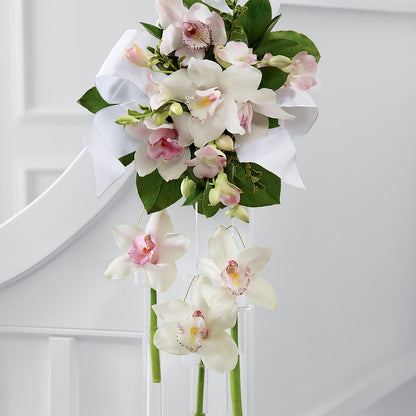 Perfect Entrance Pew Arrangement – FLEUR D'AMOUR, Huntersville NC
