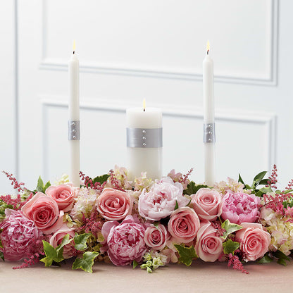 Worldwide Romance Unity Candle Arrangement – FLEUR D'AMOUR, Huntersville NC