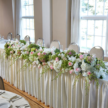 State of Joy Head Table Arrangement – FLEUR D'AMOUR, Huntersville NC